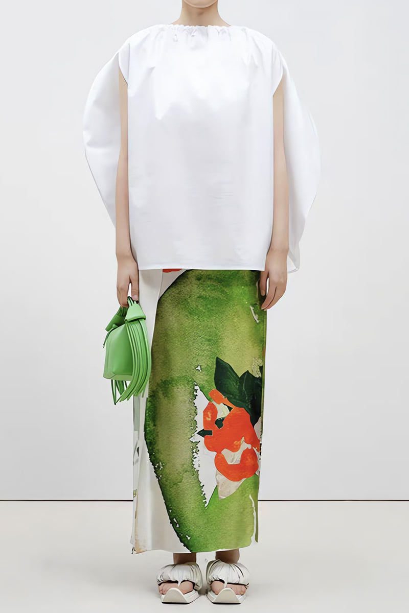 Japanese Style Silk Skirt