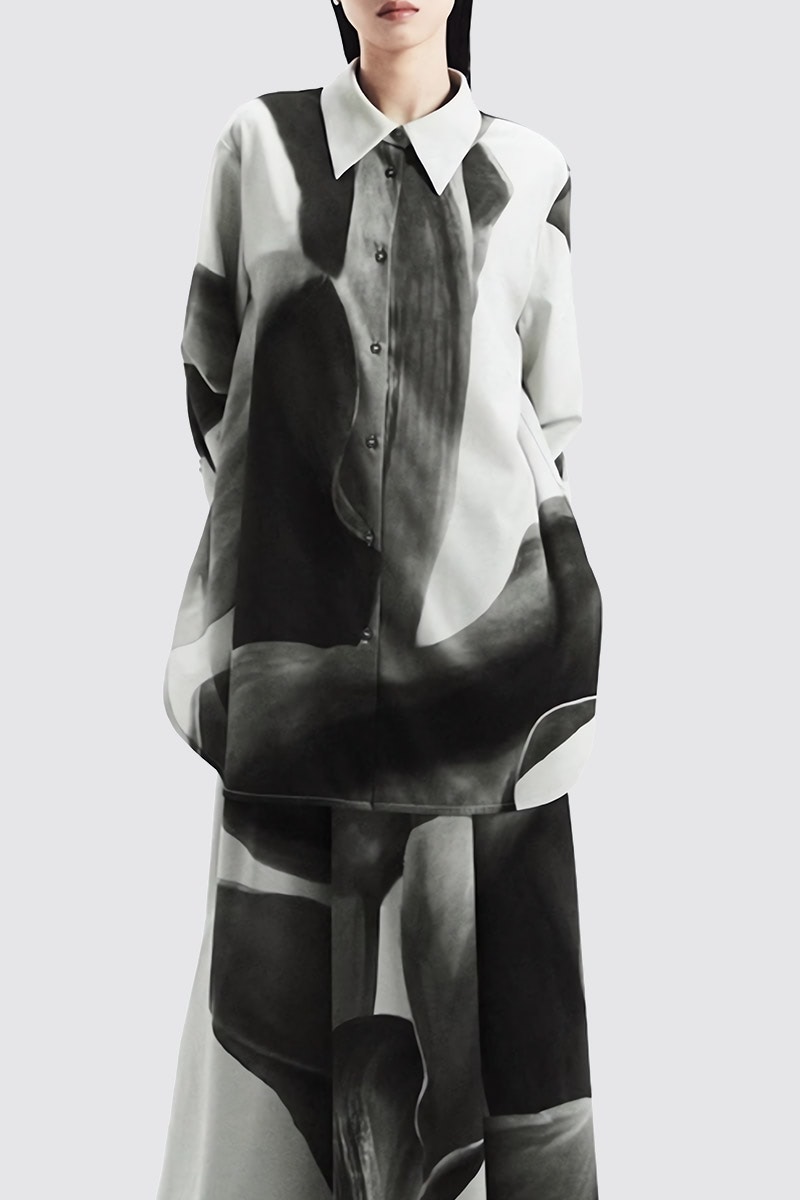 Japanese Style Long-Sleeve Top