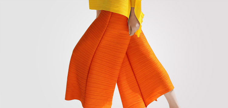 Issey Miyake Style Pleats Pants