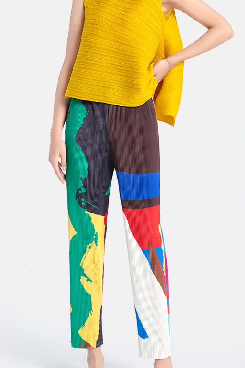 Issey Miyake Japanese Style Pleats Pants